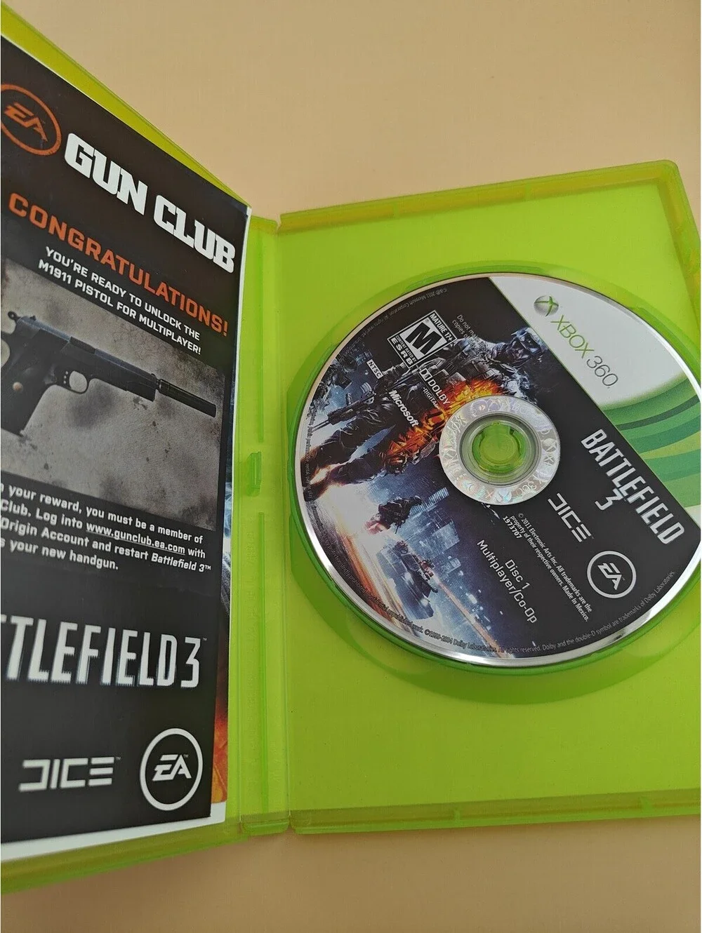 Battlefield 3 Xbox 360 Complete in Box CIB Tested and Working